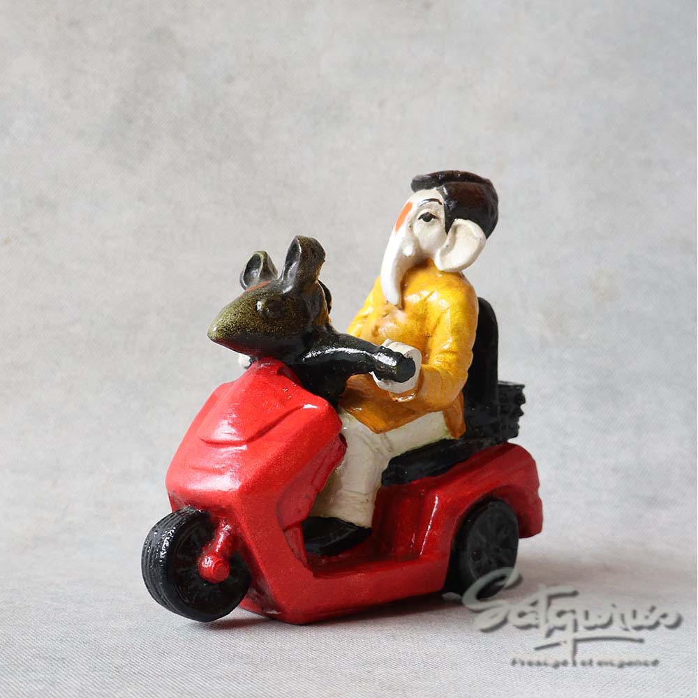Scooter Ganesha By Satguru's