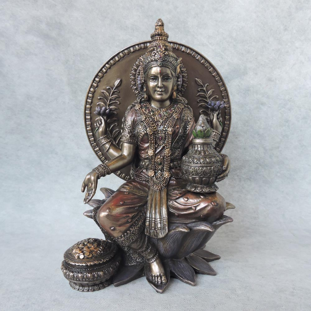 Laxmi Sitting by Satgurus
