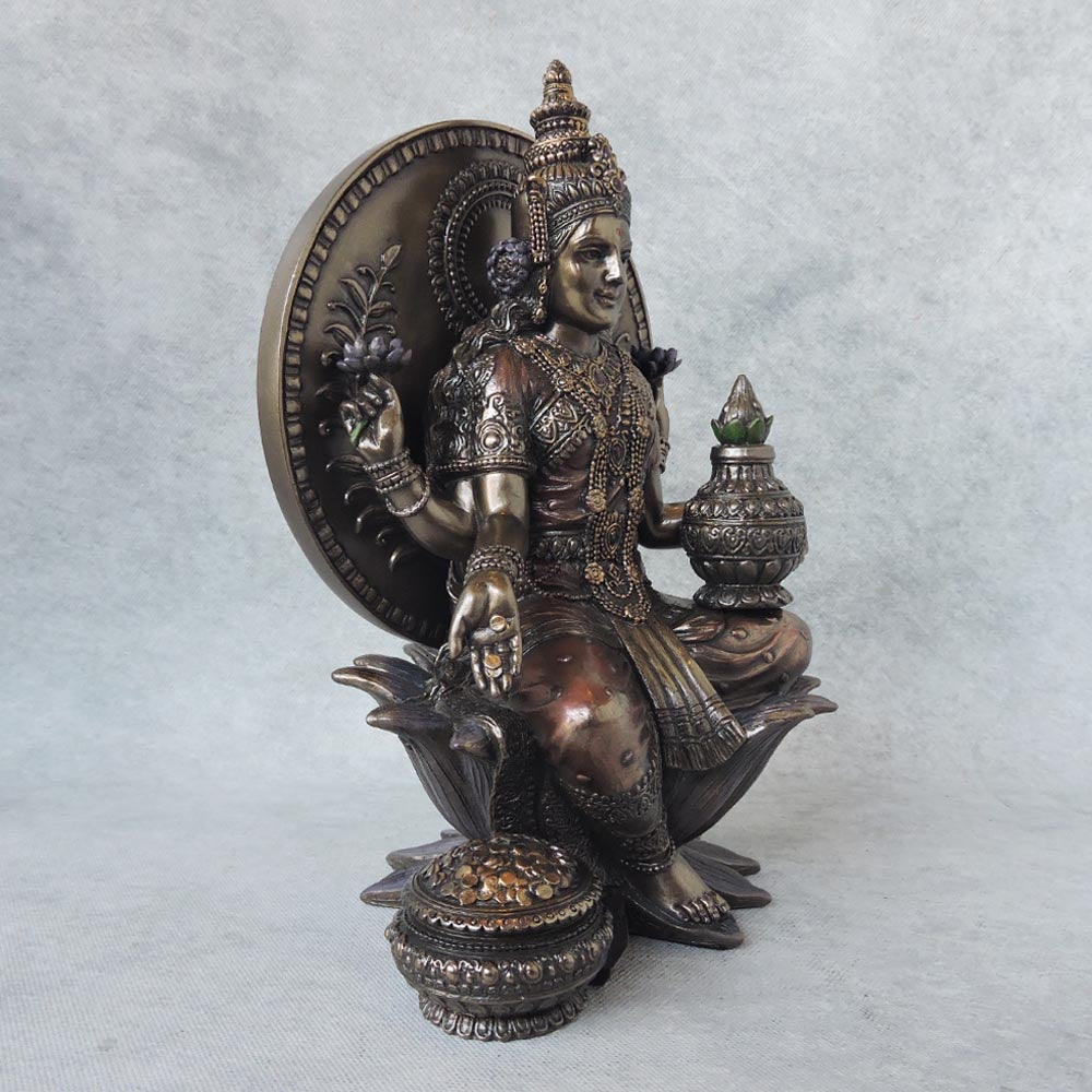 Laxmi Sitting by Satgurus