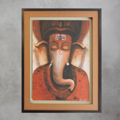 Meditating Ganesha by Rima Roy by Satgurus