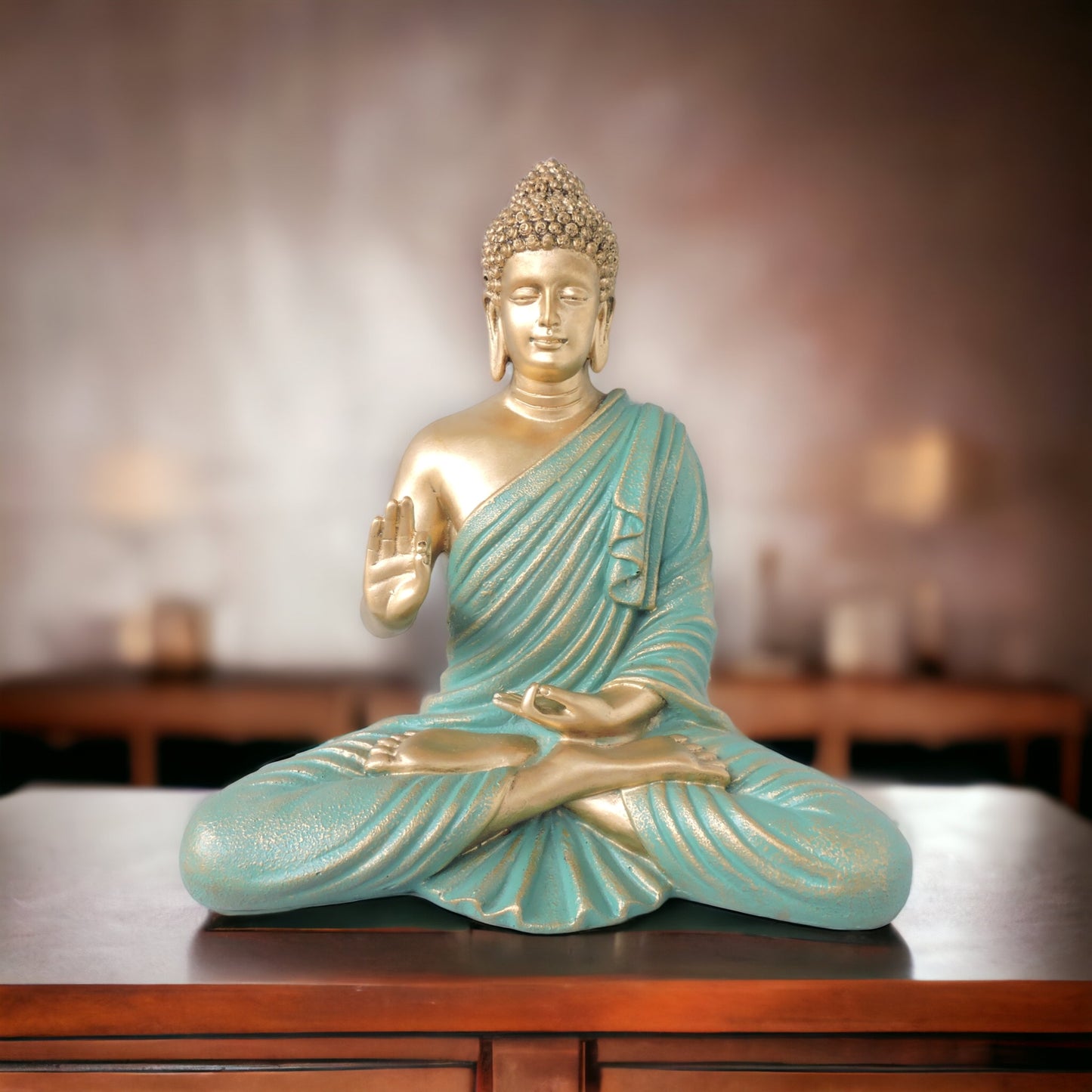 Mudra Buddha Green by Satgurus