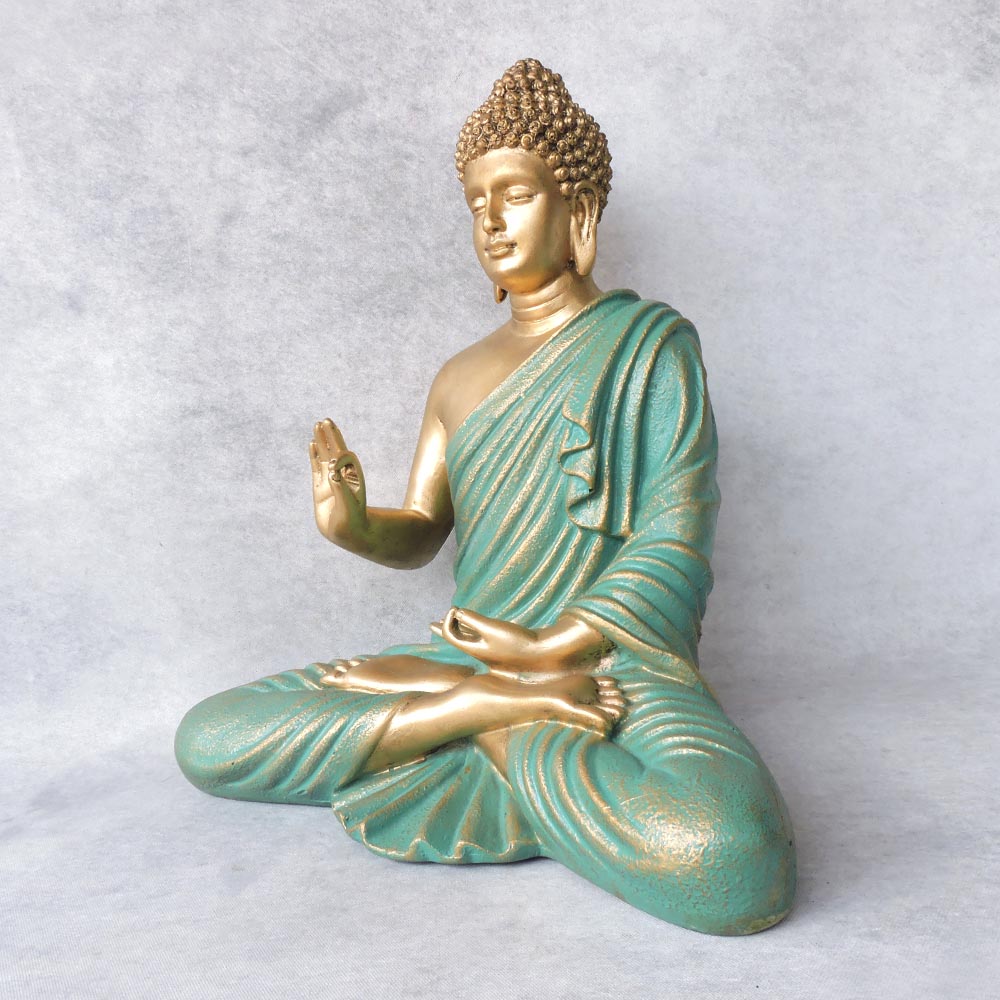 Mudra Buddha Green by Satgurus