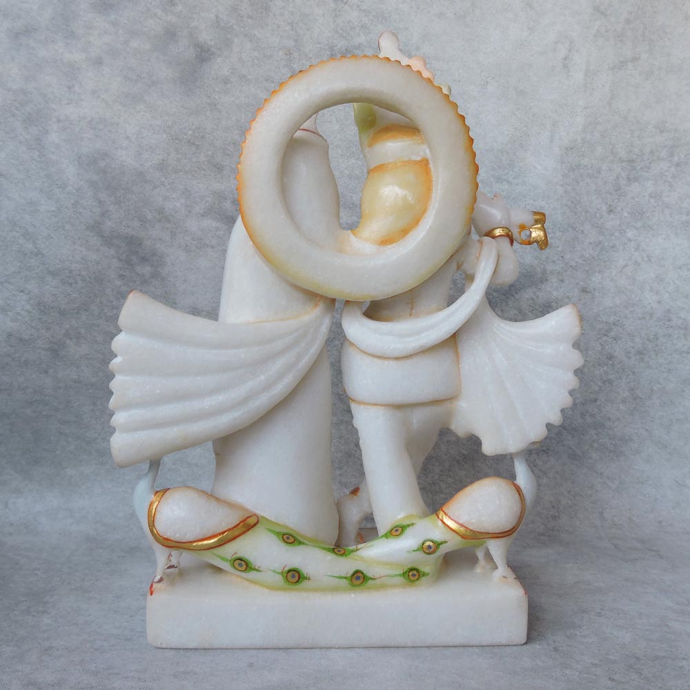 Radha Krishna Standing by Satgurus