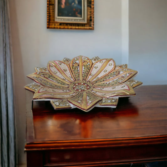 Marble Leaf Bowl by Satgurus