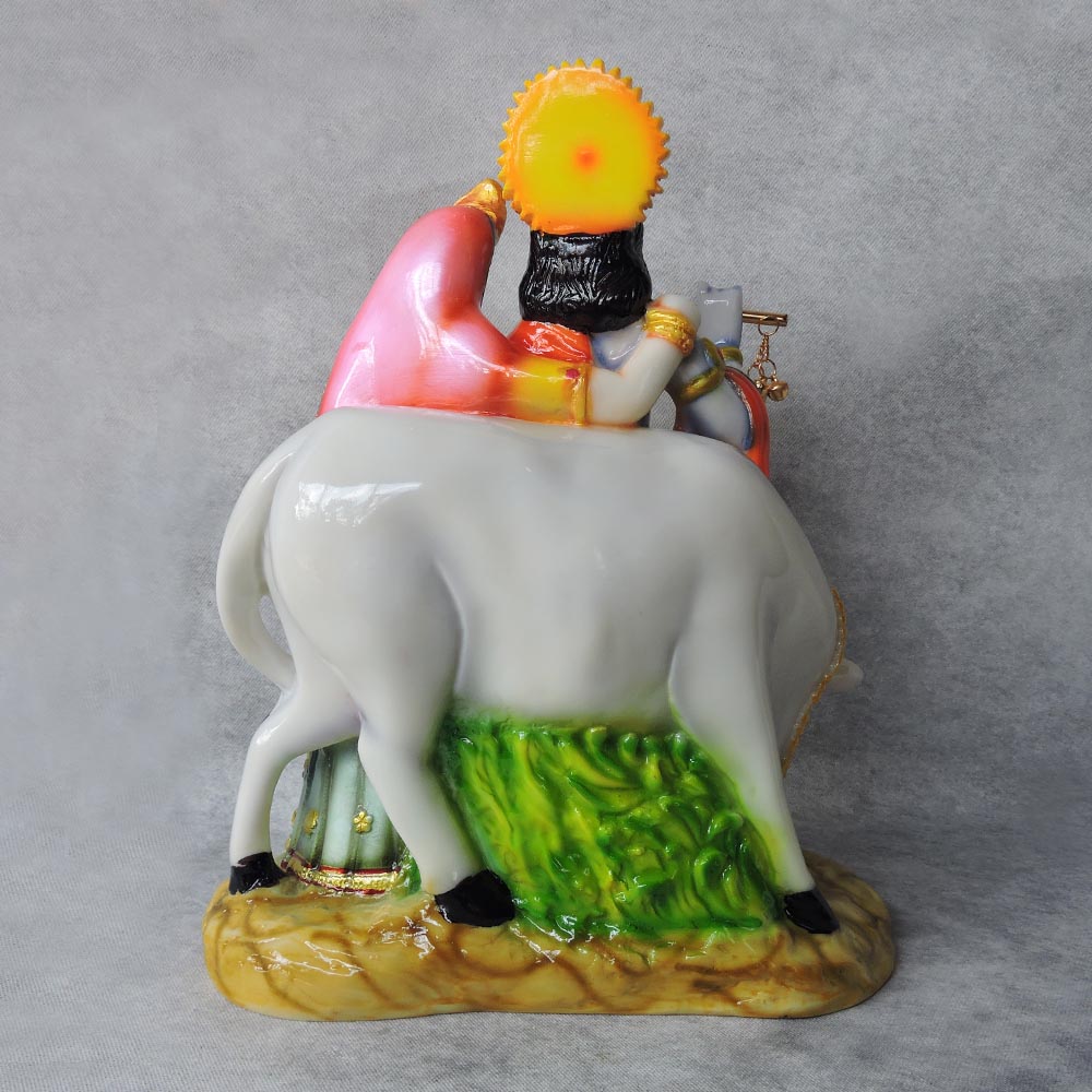 Radha Krishna With Cow by Satgurus