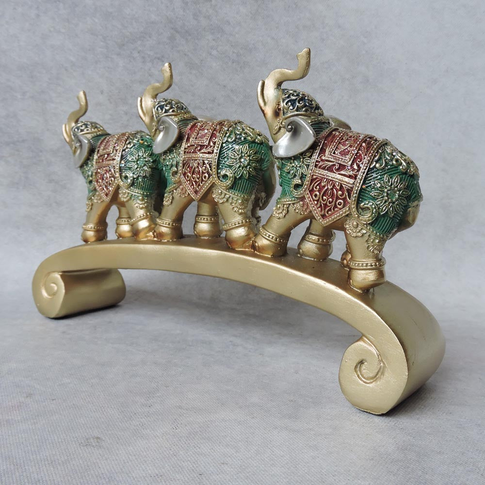 Elephants On Base by Satgurus