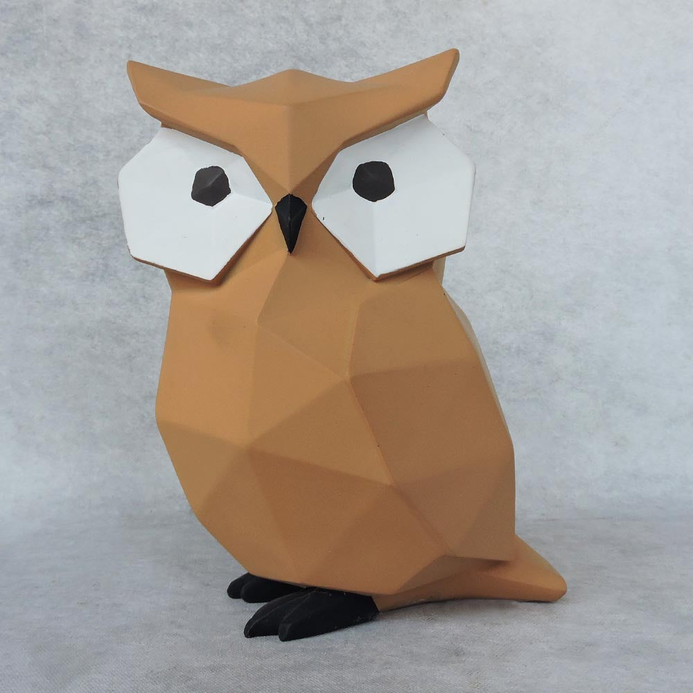 Modern Geometric Owl - Big by Satgurus