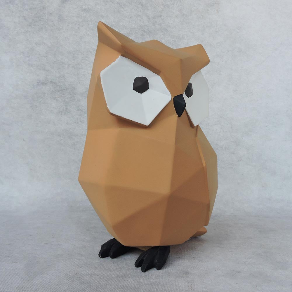 Modern Geometric Owl - Big by Satgurus