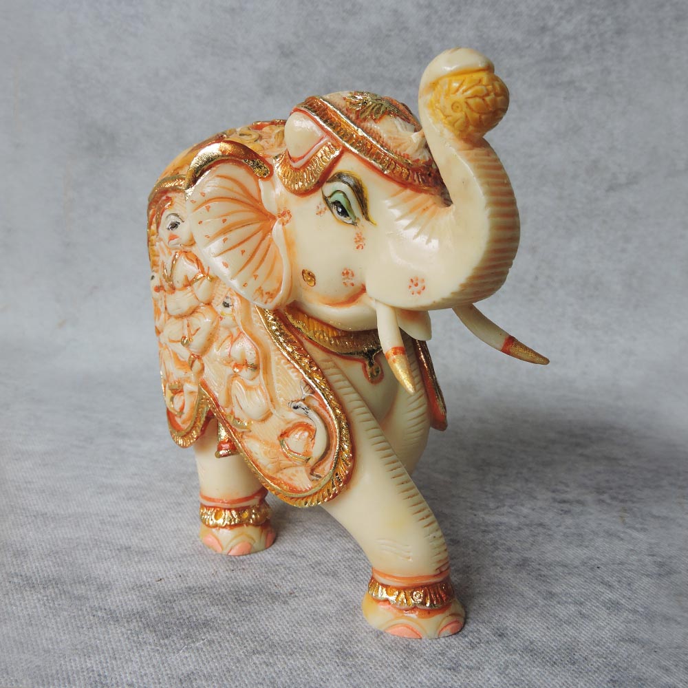 Elephant Ganesh Carving by Satgurus