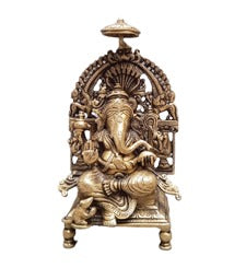 Brass Chatter Ganesh by Satgurus