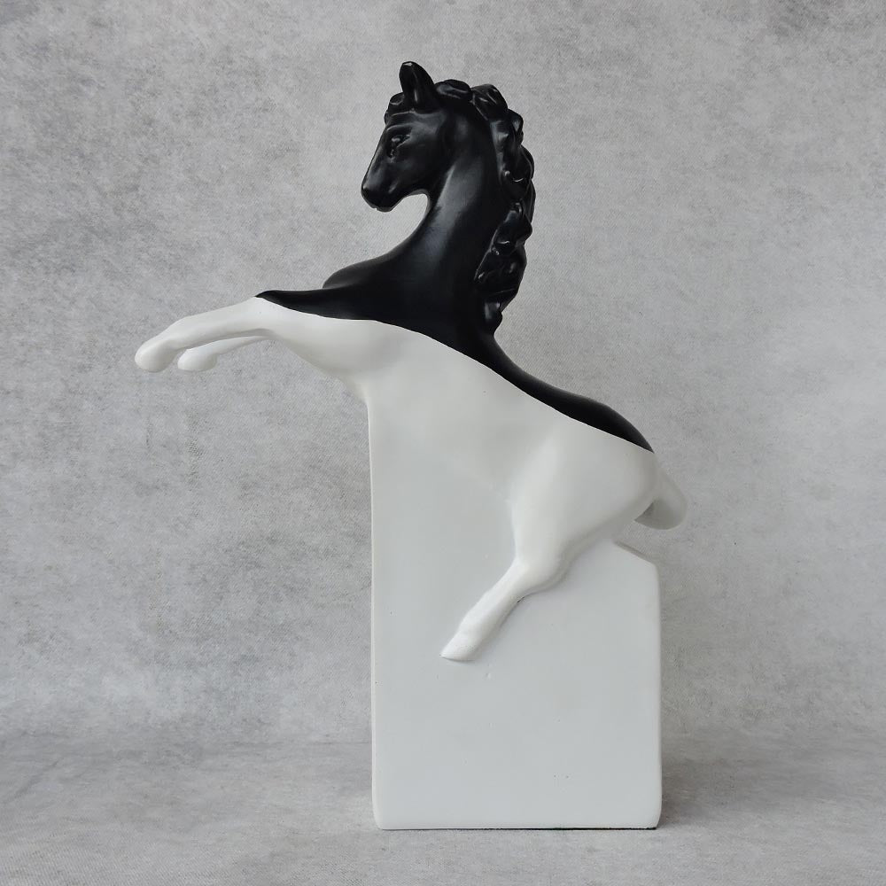 Galloping Grace Black & White by Satgurus