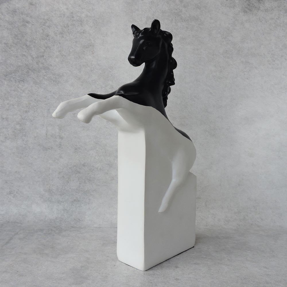 Galloping Grace Black & White by Satgurus