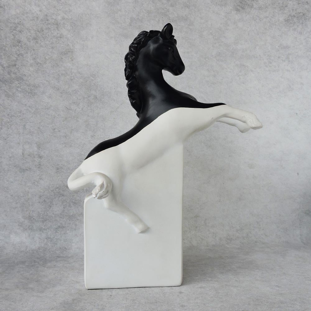 Galloping Grace Black & White by Satgurus