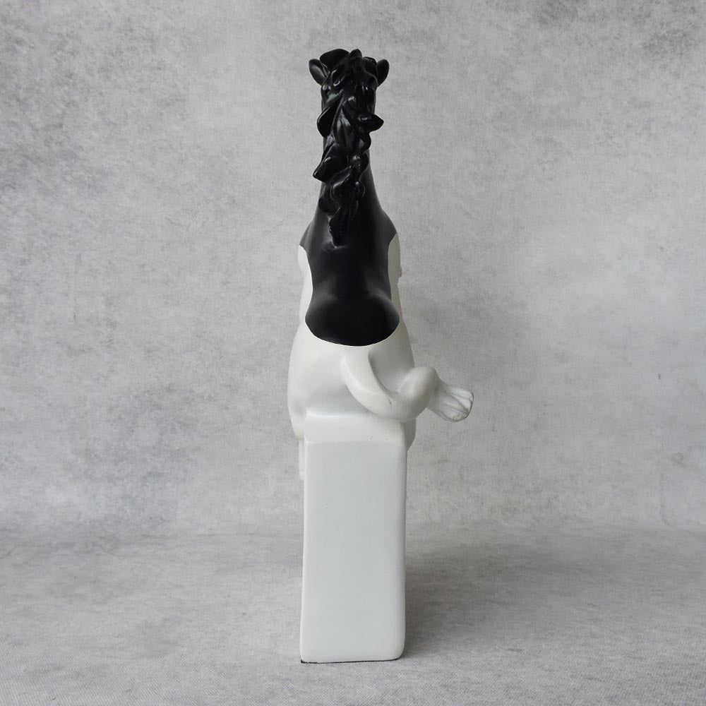 Galloping Grace Black & White by Satgurus