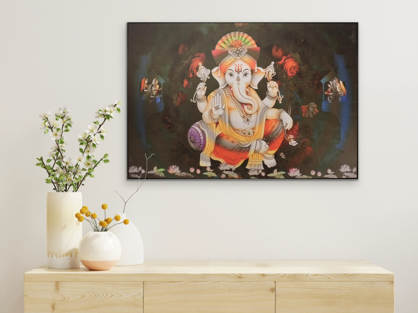 Ganesha Matt Frame by Satgurus