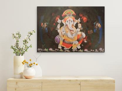Ganesha Matt Frame by Satgurus