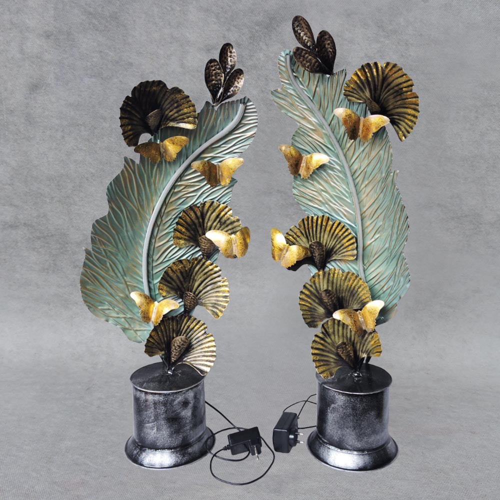 Iron Patta Leaf Set of 2 by Satgurus