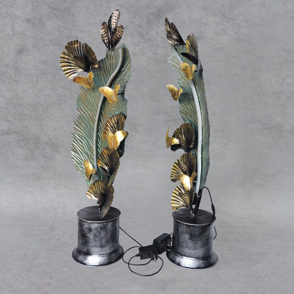 Iron Patta Leaf Set of 2 by Satgurus