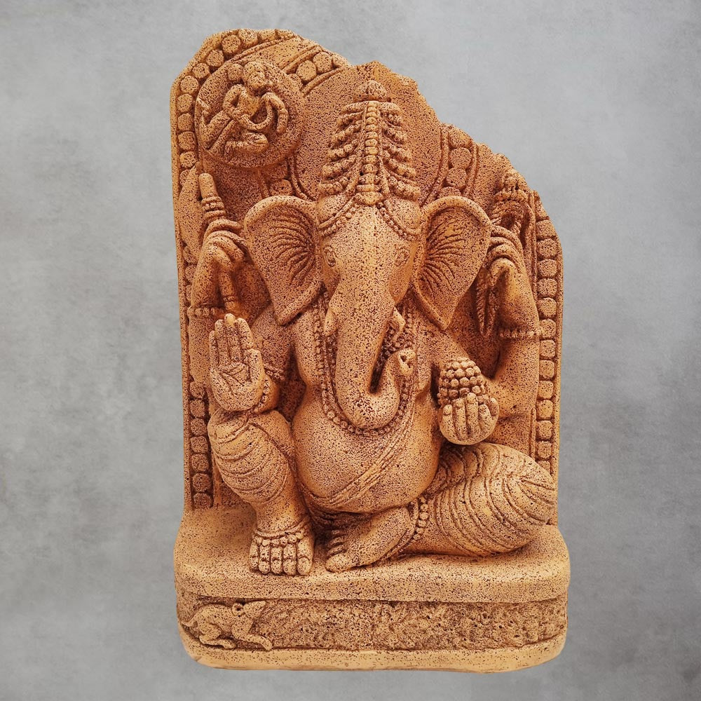 Ganesha Stone Finish by Satgurus
