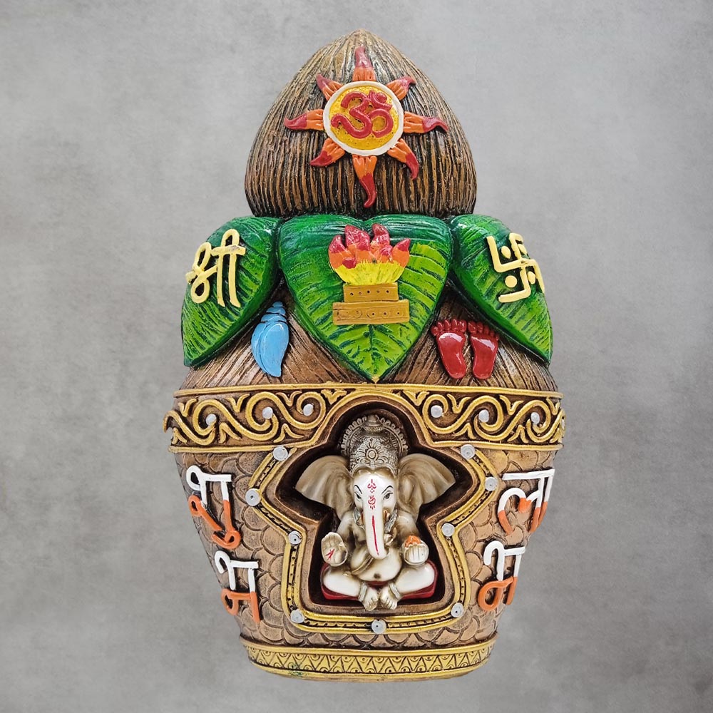 Ganesha Kalash Wall Art by Satgurus