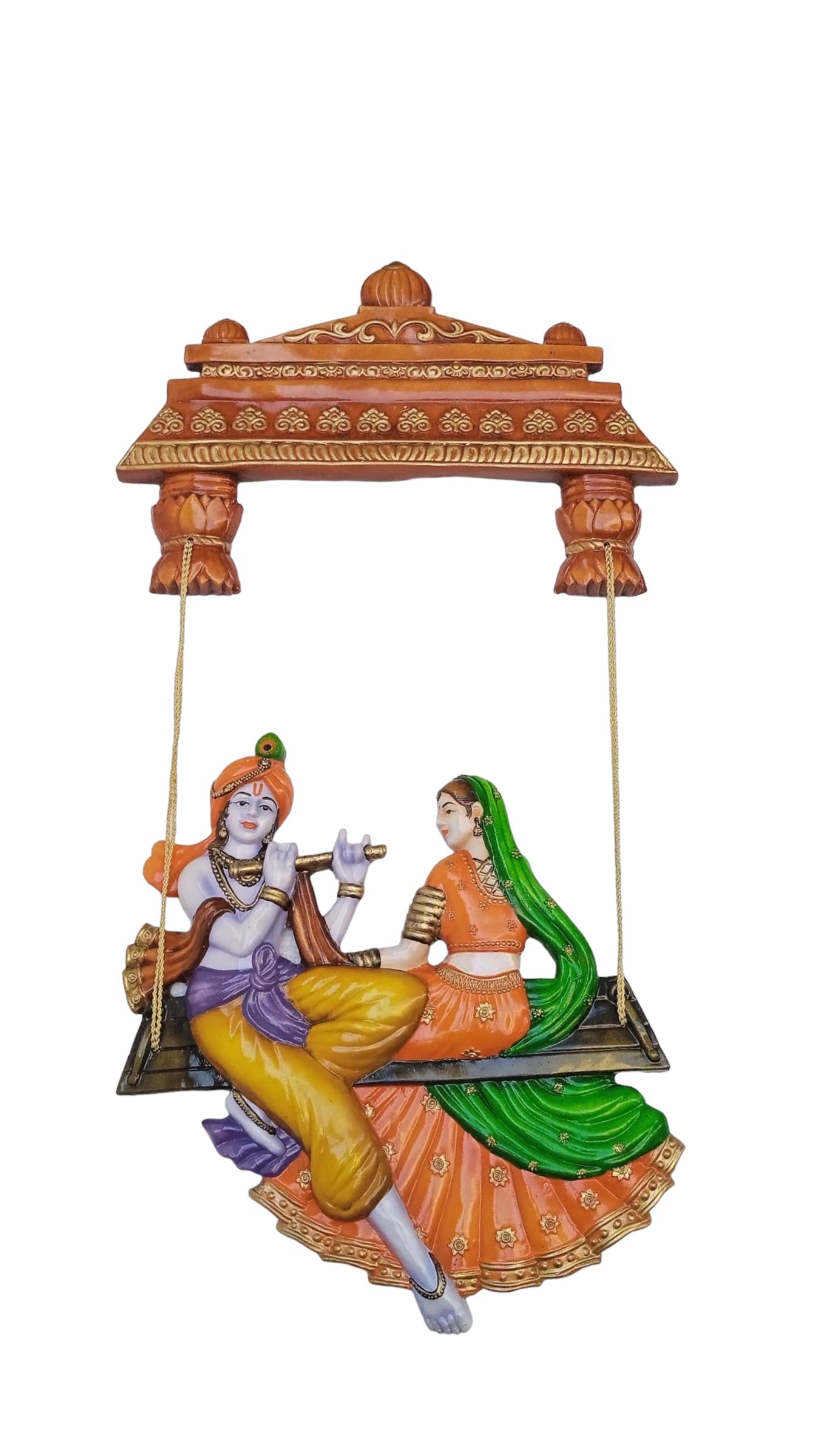 Radha Krishna Hanging Jhula by Satgurus