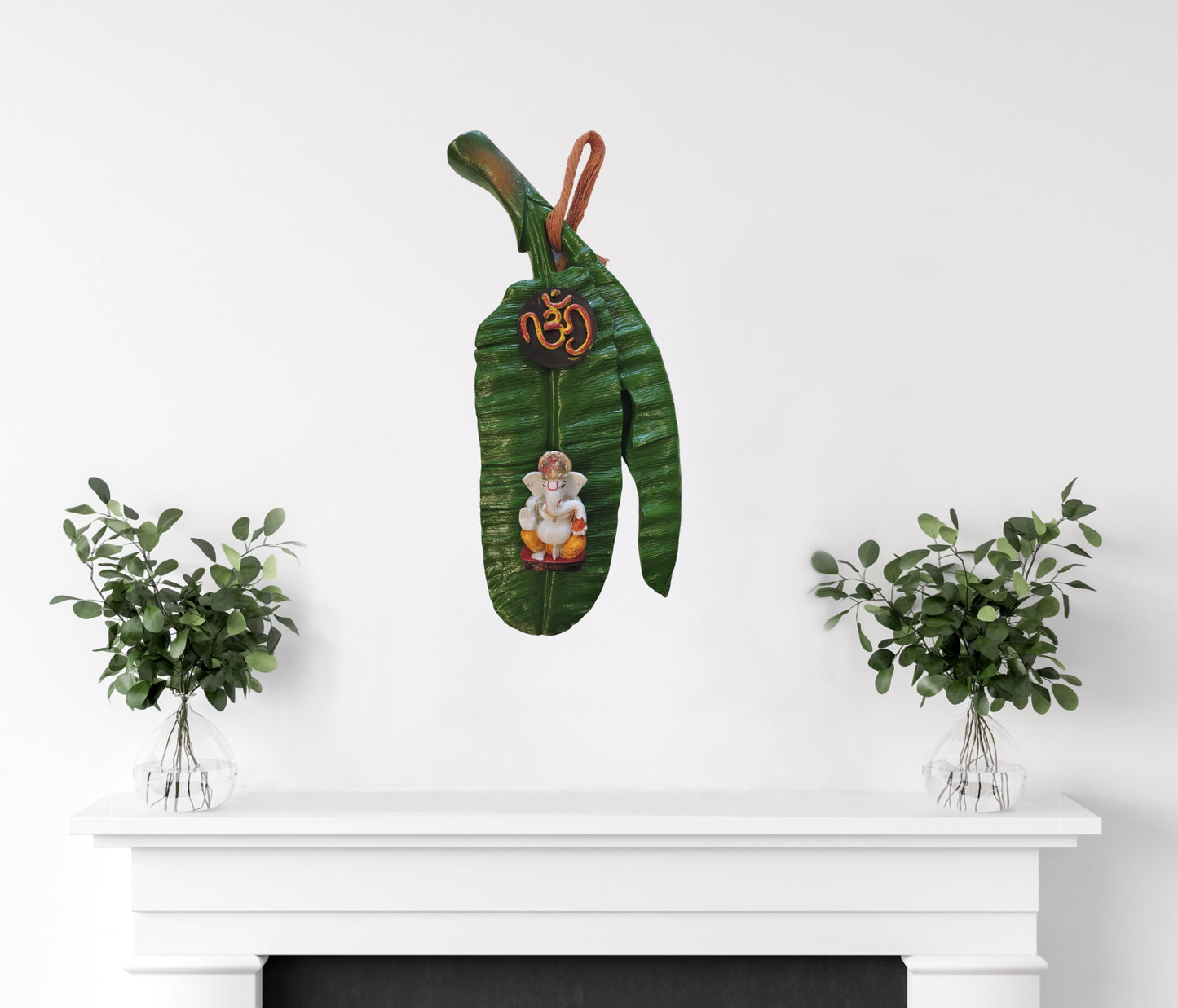 Ganesha Banana Leaf Wall Hanging by Satgurus