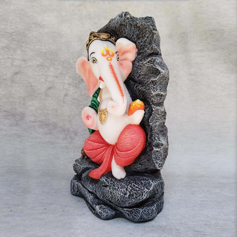 Side Face Ganesha / Grey Stone by Satgurus