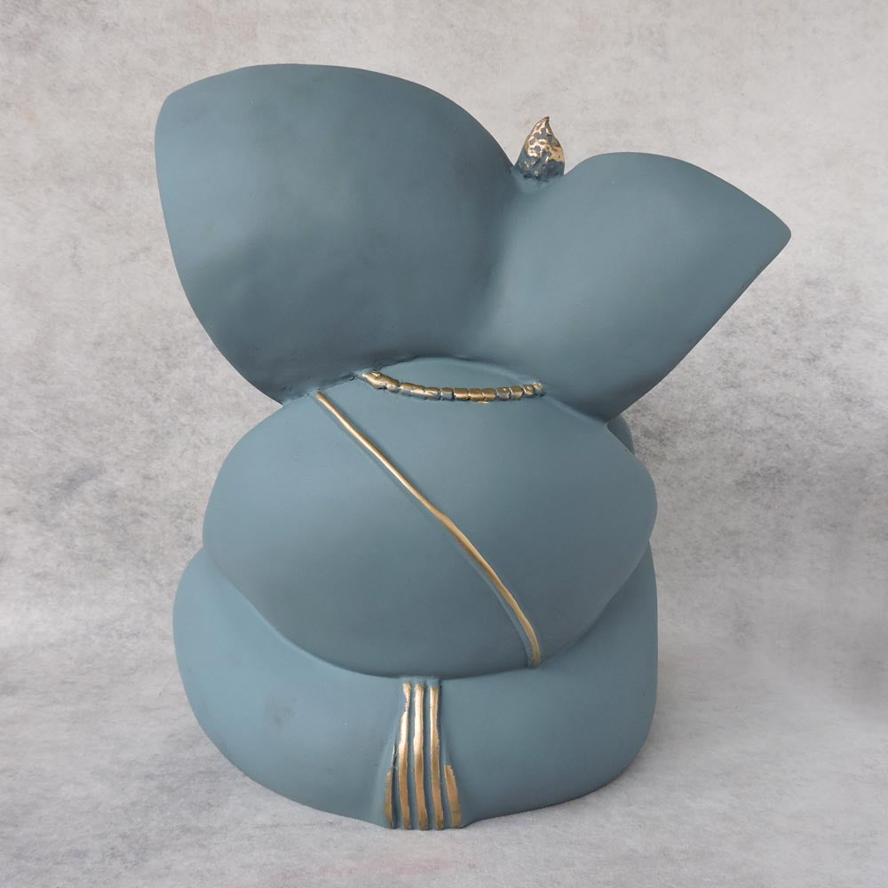 Modern Ganesha / Slate Blue by Satgurus