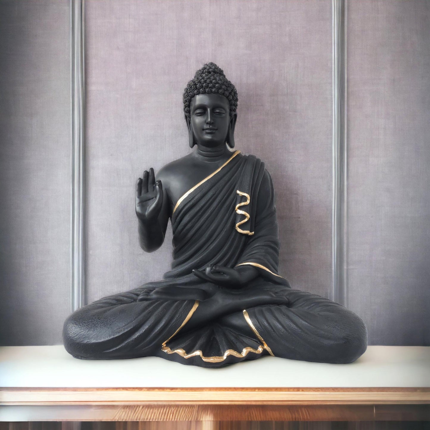 Blessing Buddha / Black by Satgurus
