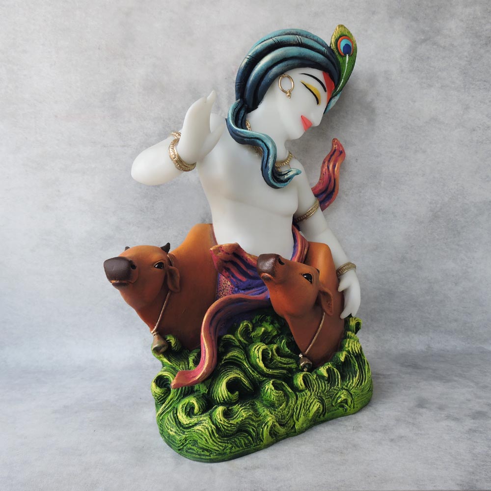 Krishna With Cow by Satgurus
