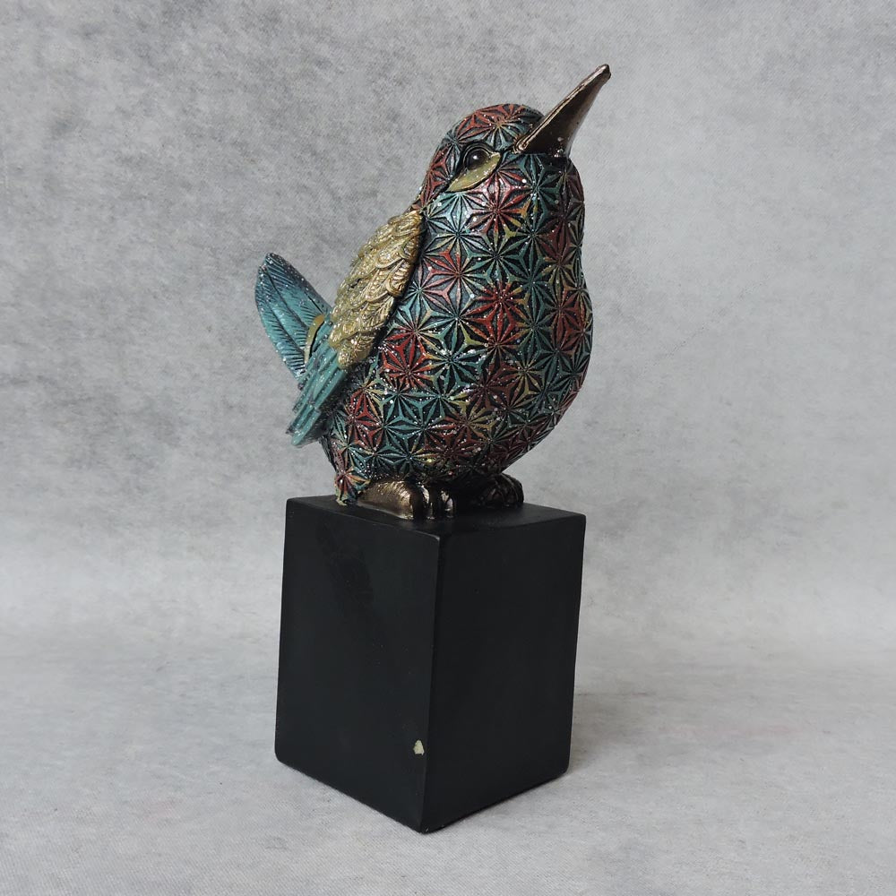 Colorful Bird On Base by Satgurus