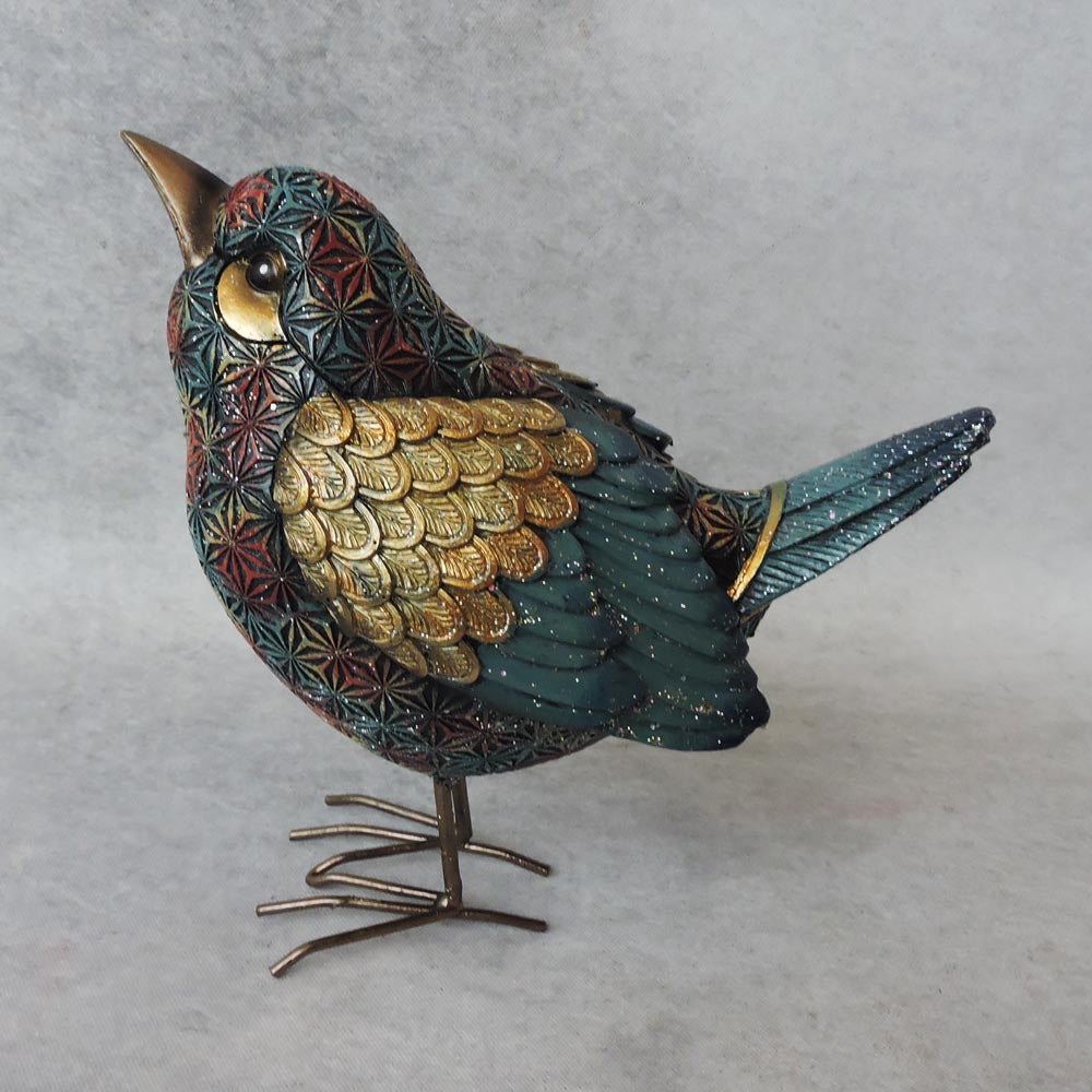 Colorful Bird Facing Up by Satgurus
