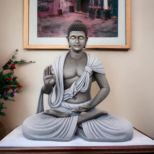 Spiritual Buddha Sitting by Satgurus