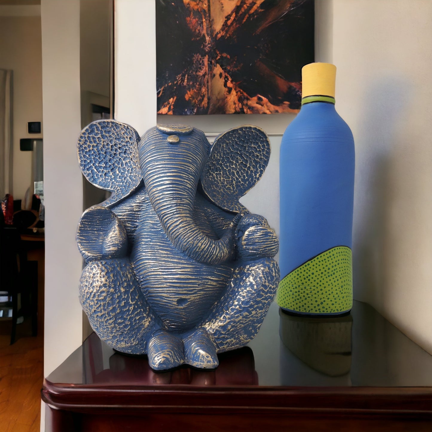 Vakratunda Ganesha / Blue by Satgurus