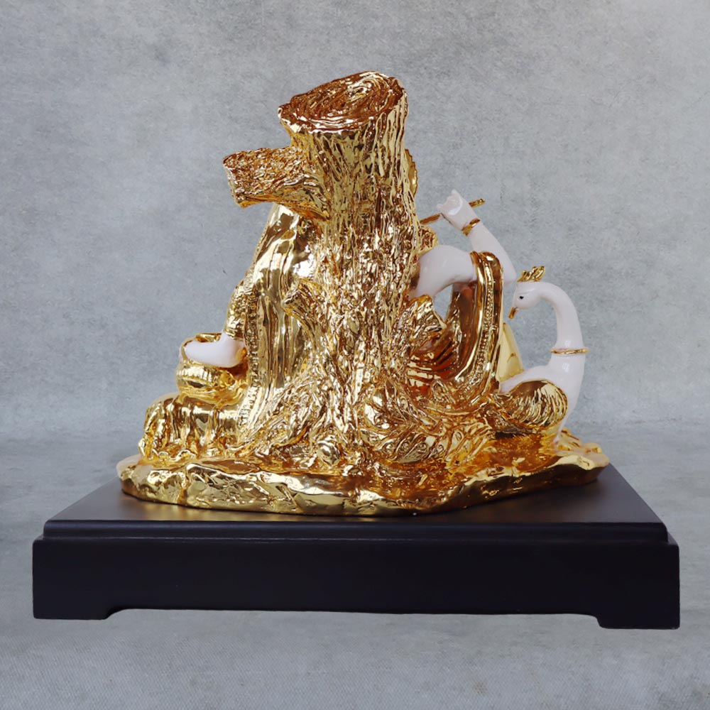 Gold Plated Radha Krishna by Satgurus