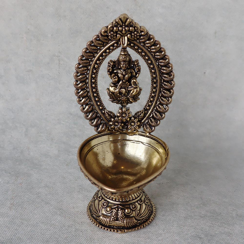 Diya With Laxmi Motif by Satgurus