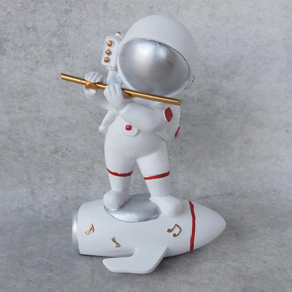 Astronaut Playing Bansuri by Satgurus