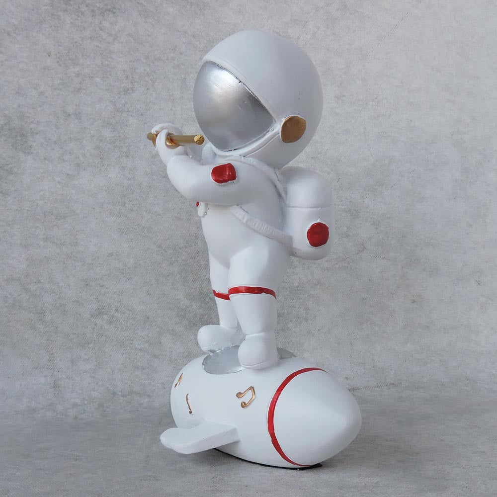 Astronaut Playing Bansuri by Satgurus