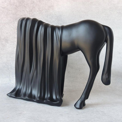 Abstract Horse / Black by Satgurus