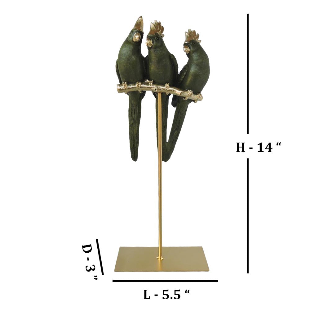 Parrots On Stand by Satgurus
