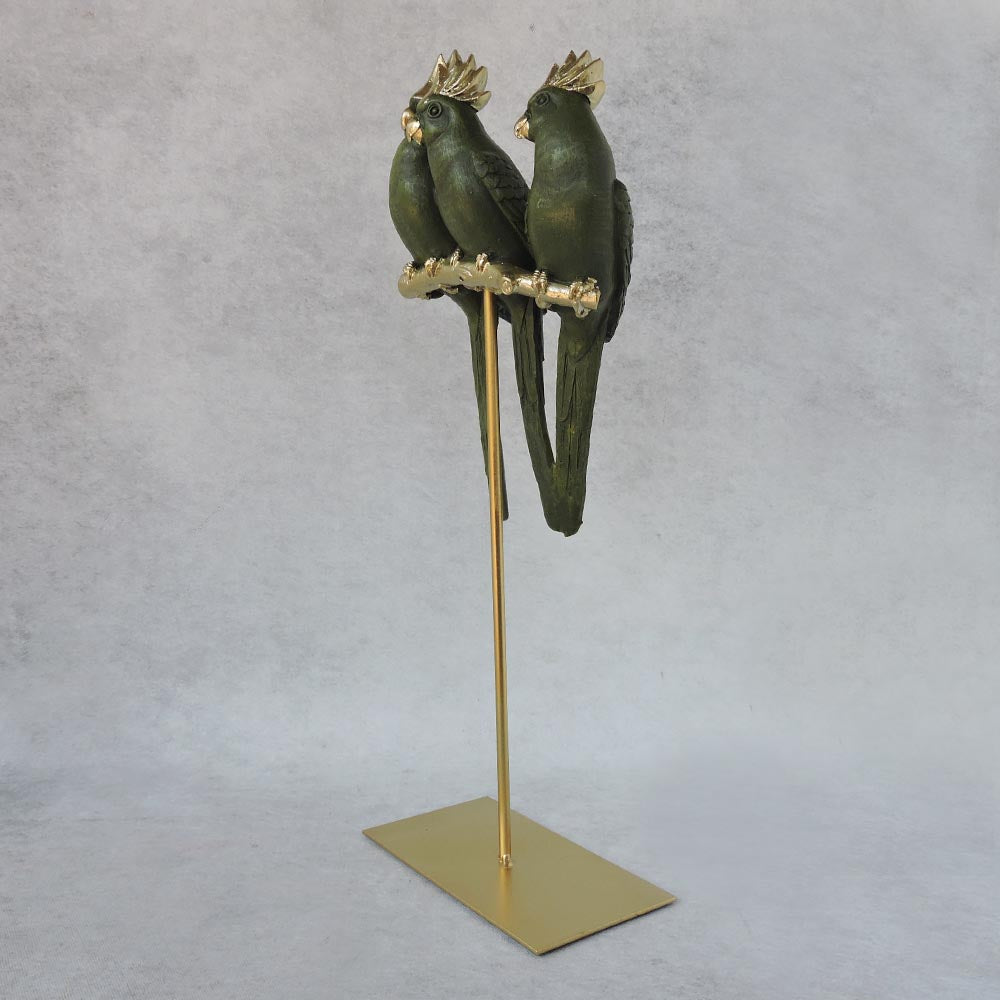 Parrots On Stand by Satgurus