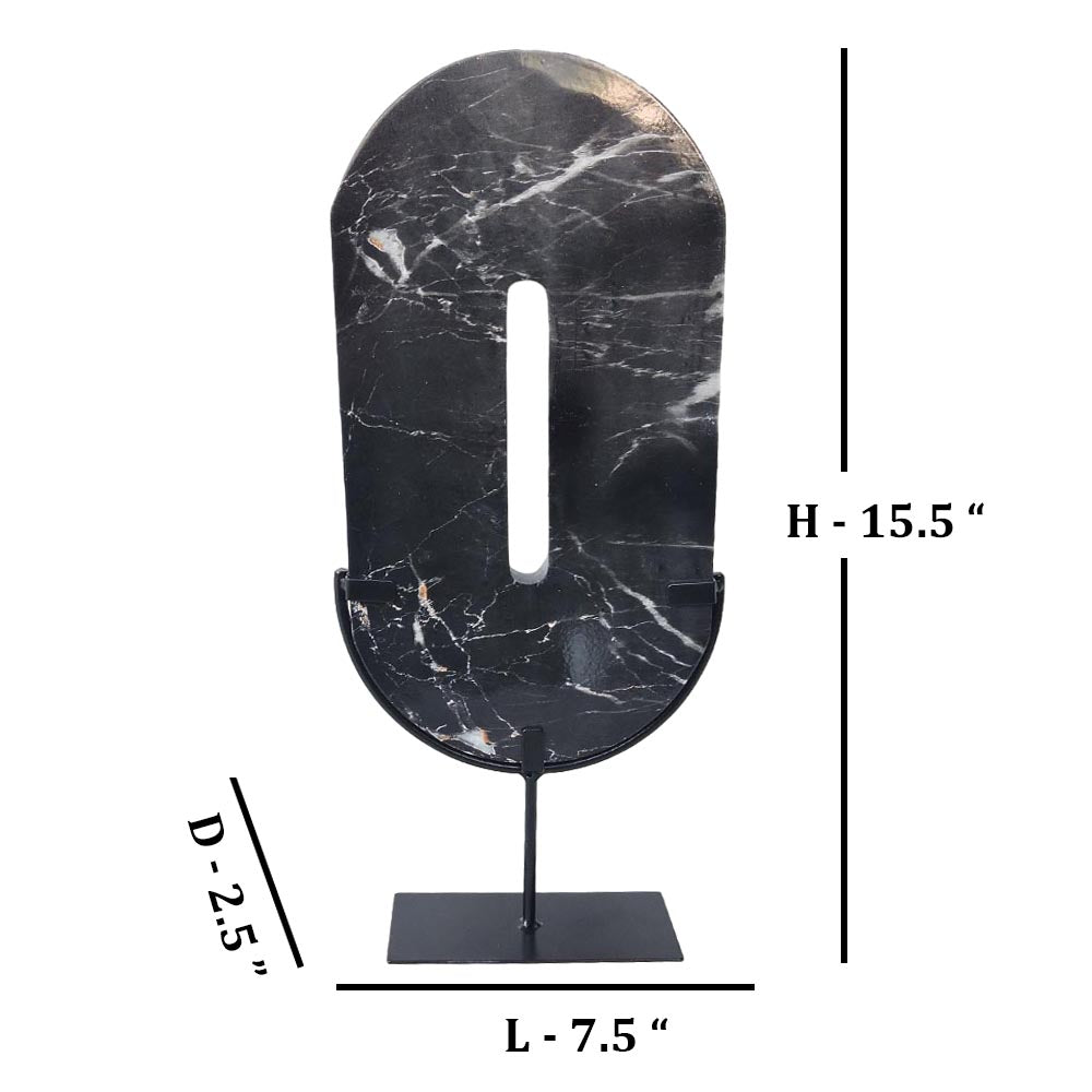 Oval Marble With Stand by Satgurus