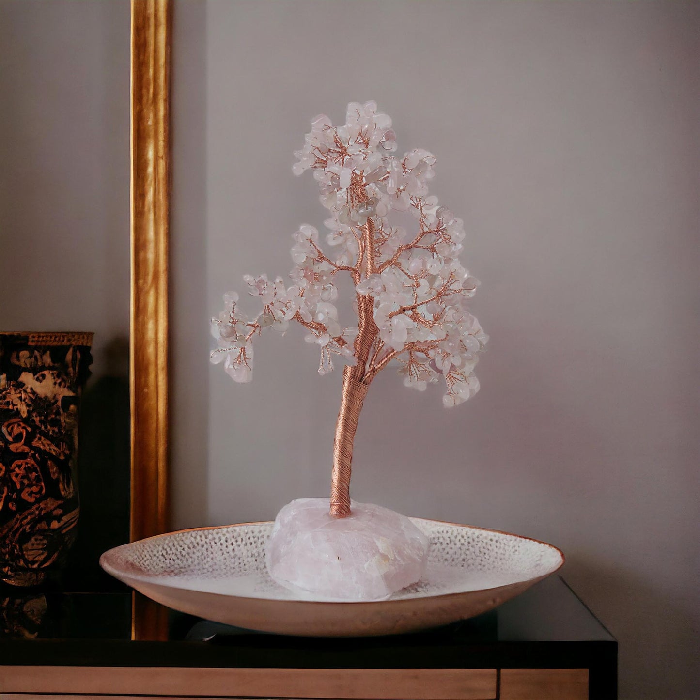 Rose Quartz Tree by Satgurus
