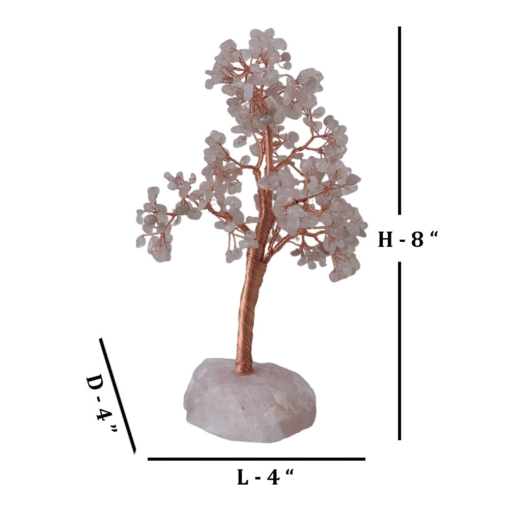 Rose Quartz Tree by Satgurus