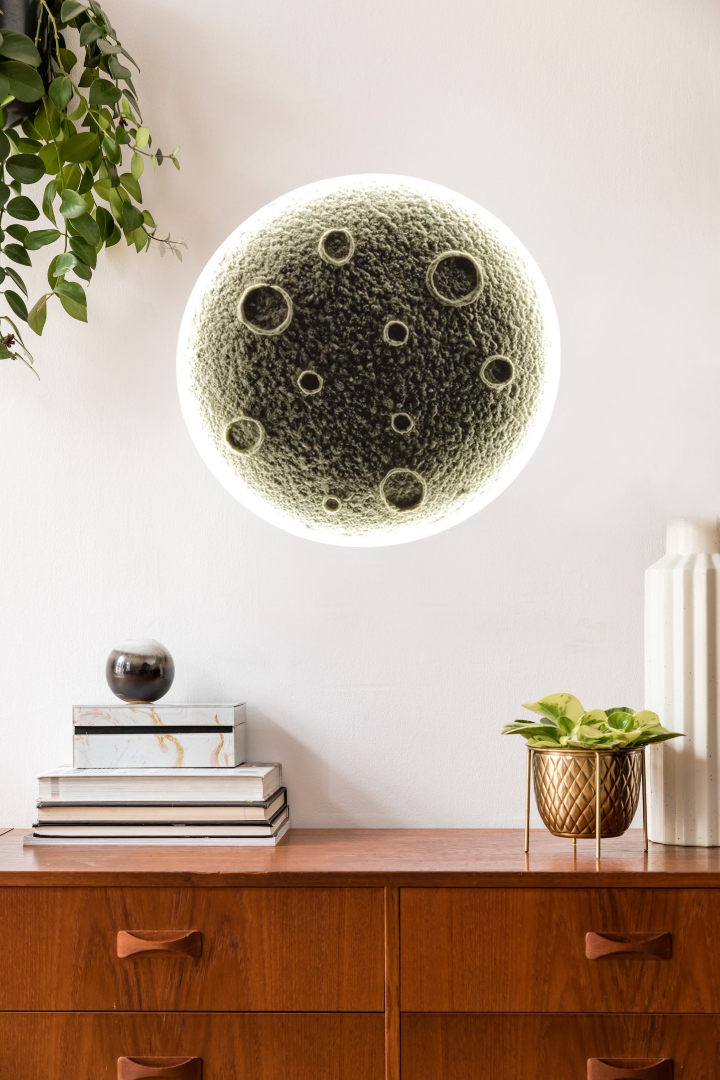 Full Moon Wall Art by Satgurus