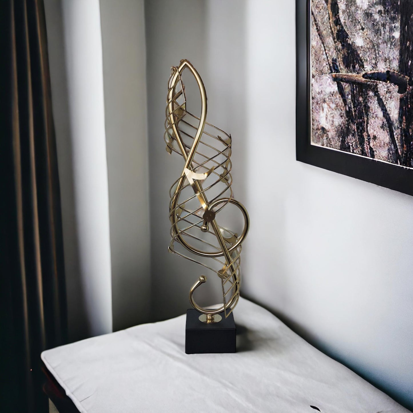 Music Note Table Art by Satgurus