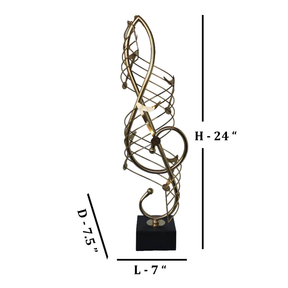Music Note Table Art by Satgurus