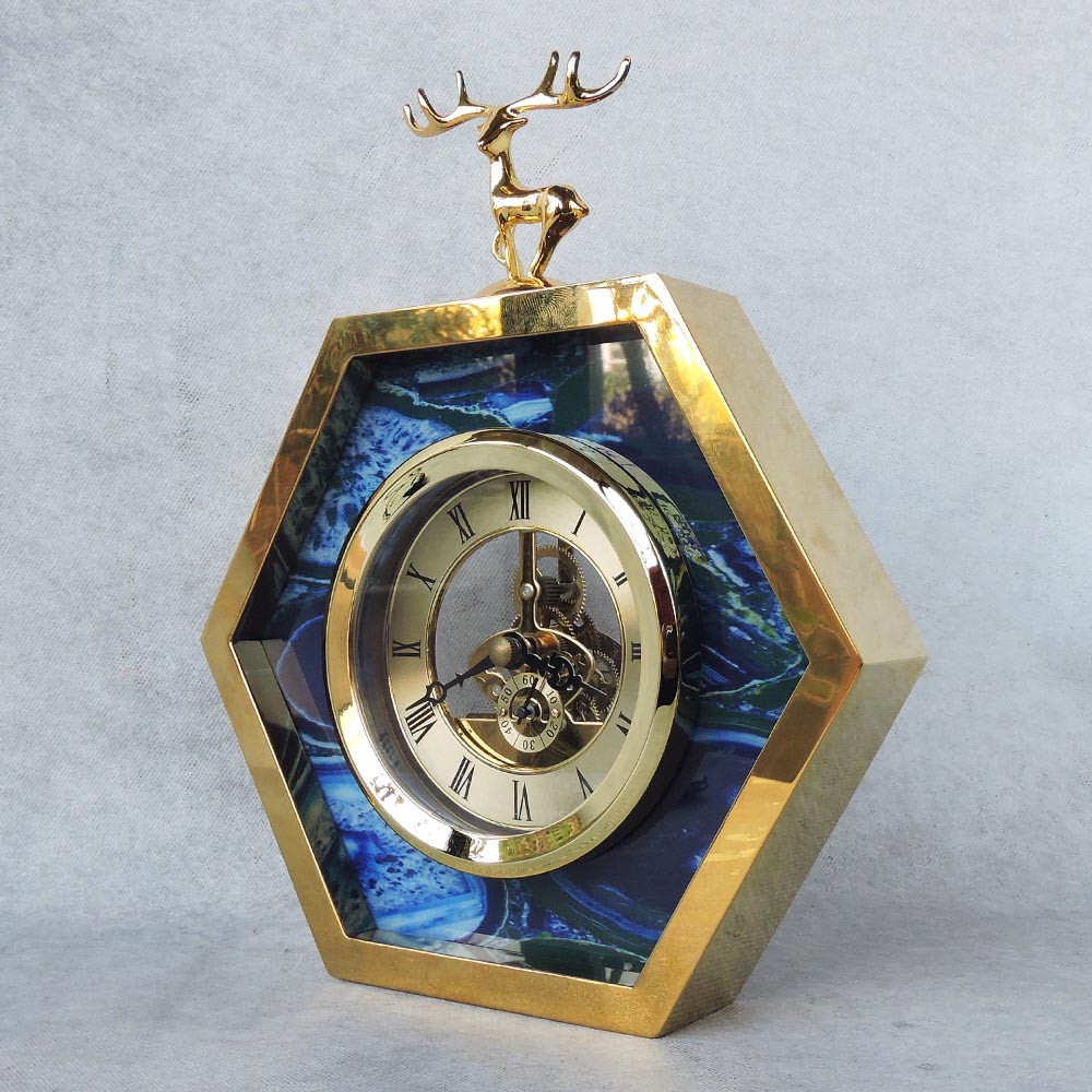 Designer Deer Table Clock by Satgurus