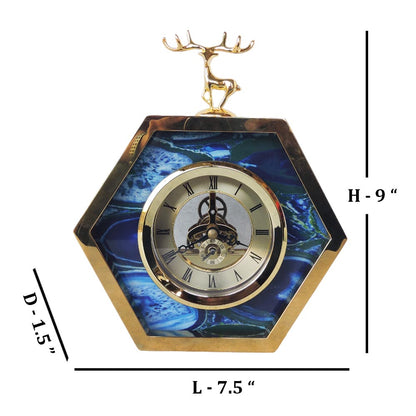 Designer Deer Table Clock by Satgurus