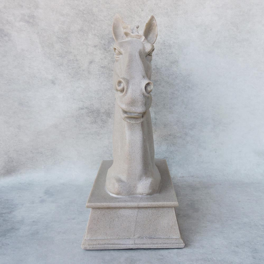 Sand Finish Horse Bust by Satgurus